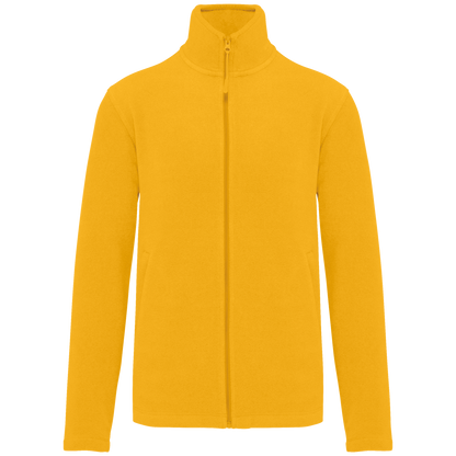 Veste Micropolaire K911 Kariban Homme Yellow - Personnalisation Express 1h Biscarrosse