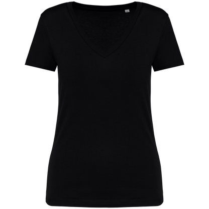 T-shirt Écoresponsable Col V Femme NS334 - Personnalisation Express 1h