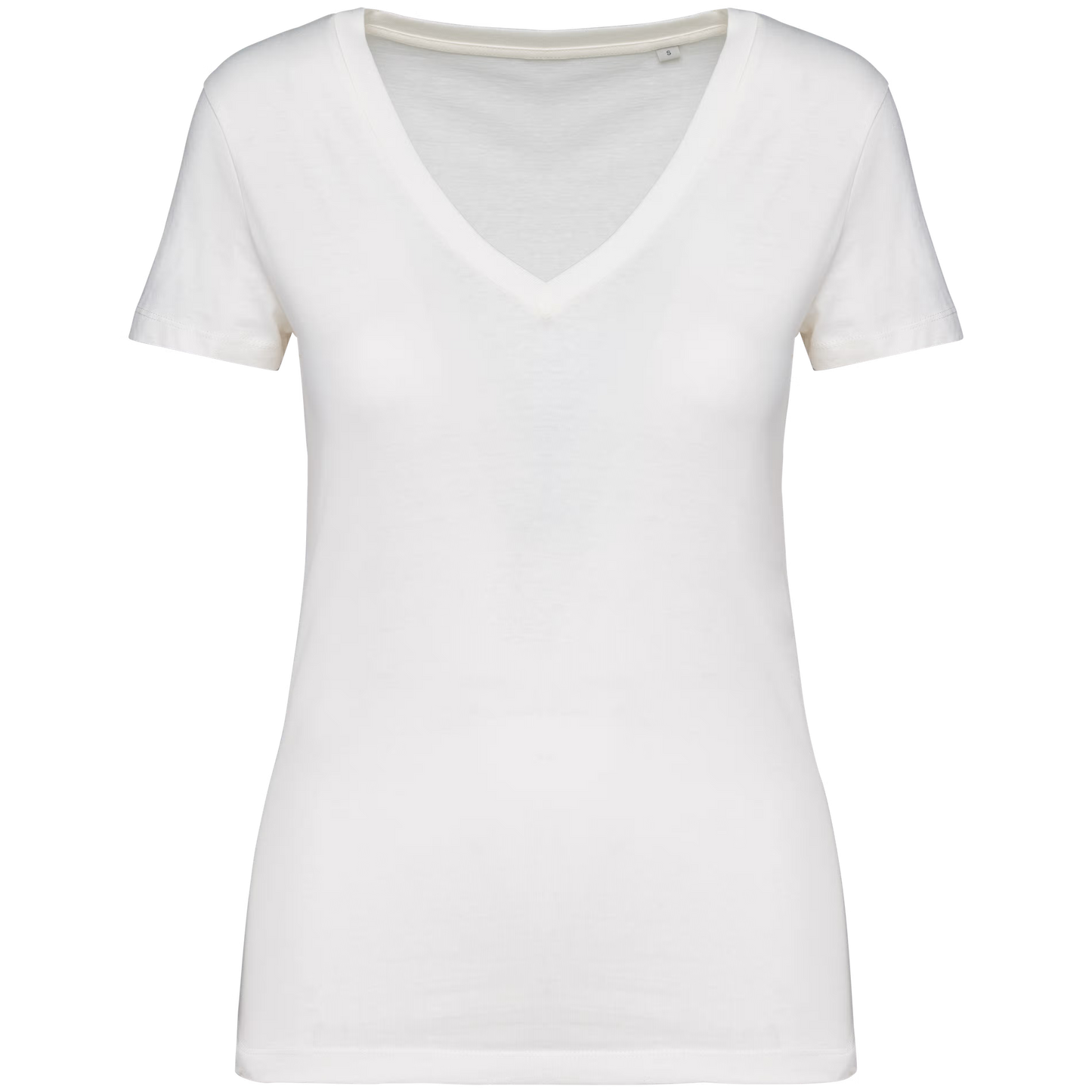 T-shirt Écoresponsable Col V Femme NS334 - Personnalisation Express 1h