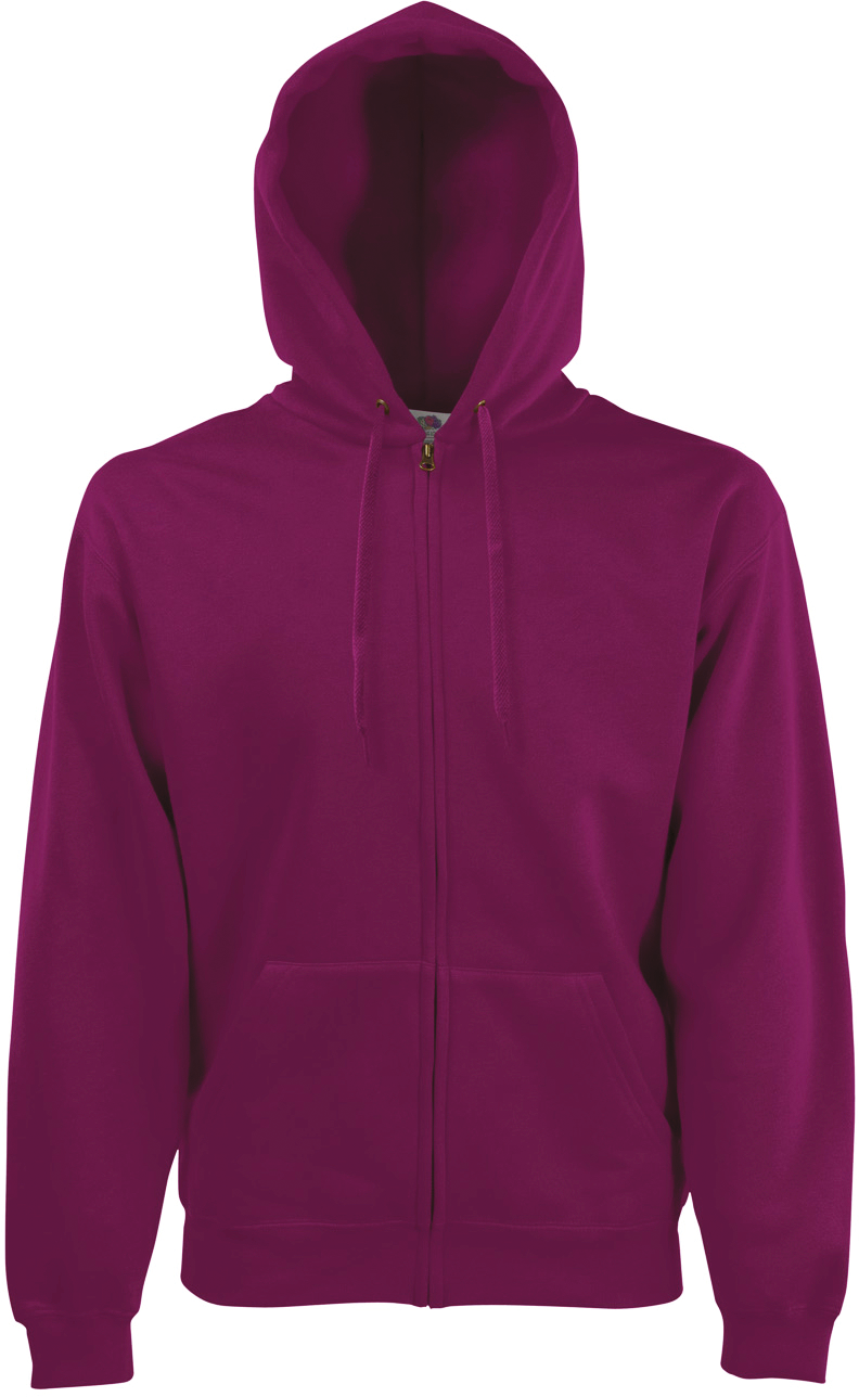 Sweat zippé à capuche Fruit of the Loom SC62062 - Personnalisation express