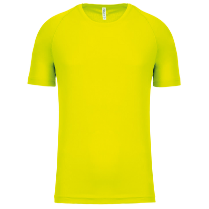 T-shirt de sport Proact PA438 en coloris Fluorescent Yellow - Personnalisation express 1h