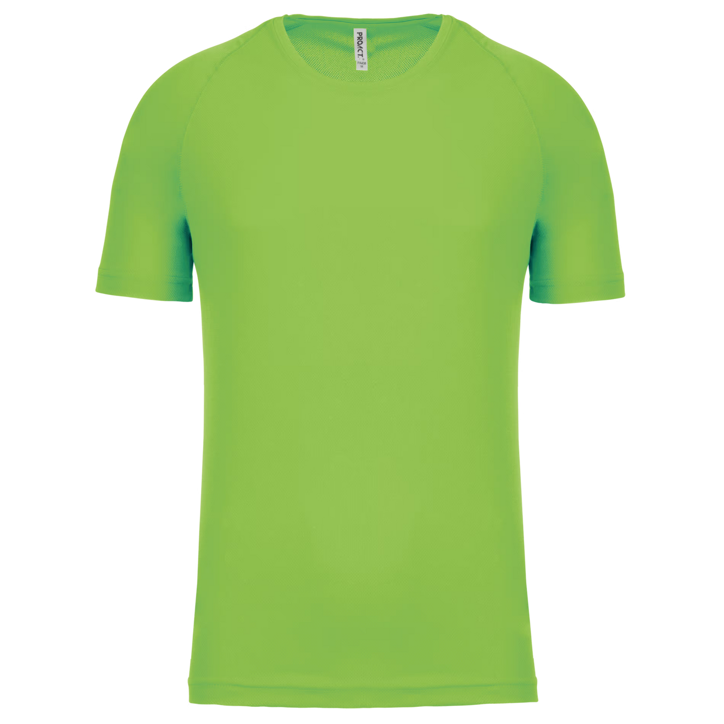 T-shirt de sport Proact PA438 en coloris Lime - Personnalisation express 1h