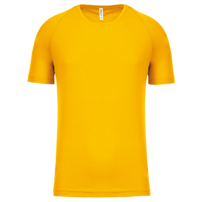 T-shirt de sport Proact PA438 en coloris True Yellow - Personnalisation express 1h