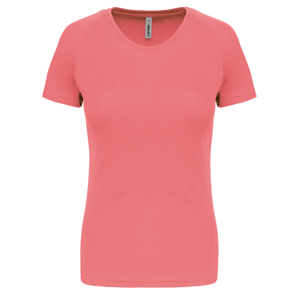 T-shirt de sport femme Proact PA439 en coloris Coral - Personnalisation express 1h