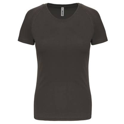 T-shirt de sport femme Proact PA439 en coloris Dark Grey - Personnalisation express 1h