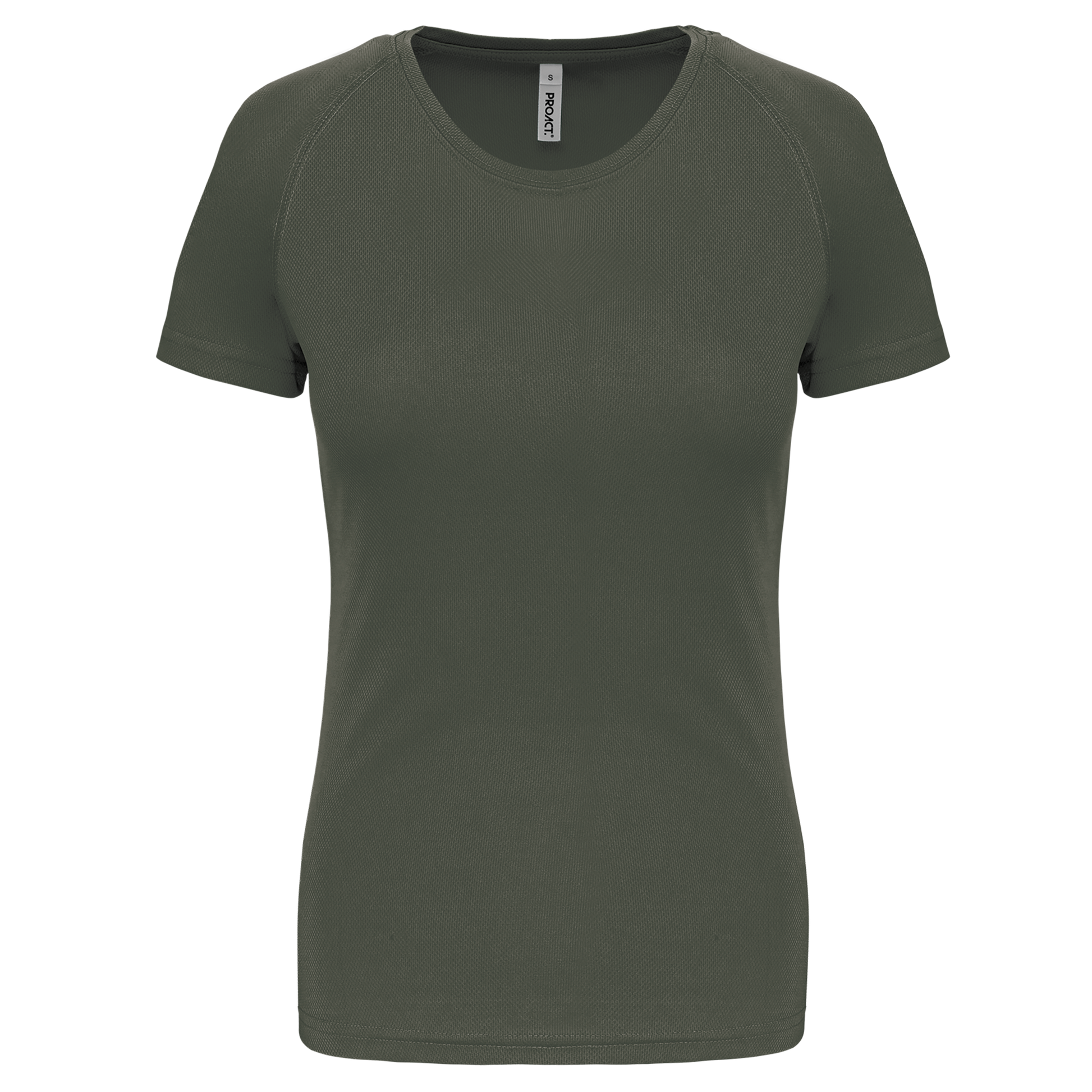 T-shirt de sport femme Proact PA439 en coloris Dark Khaki - Personnalisation express 1h