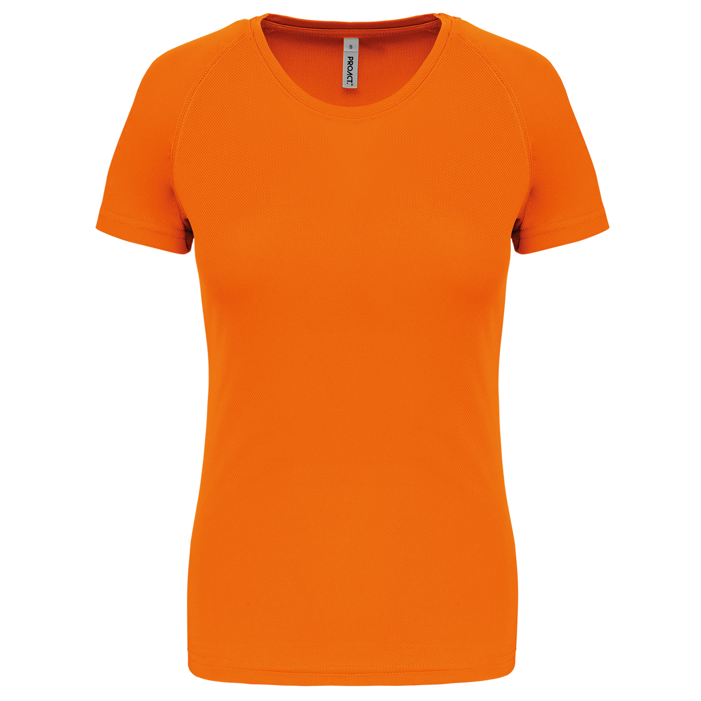 T-shirt de sport femme Proact PA439 en coloris Fluorescent Orange - Personnalisation express 1h