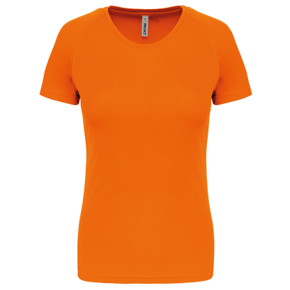 T-shirt de sport femme Proact PA439 en coloris Fluorescent Orange - Personnalisation express 1h