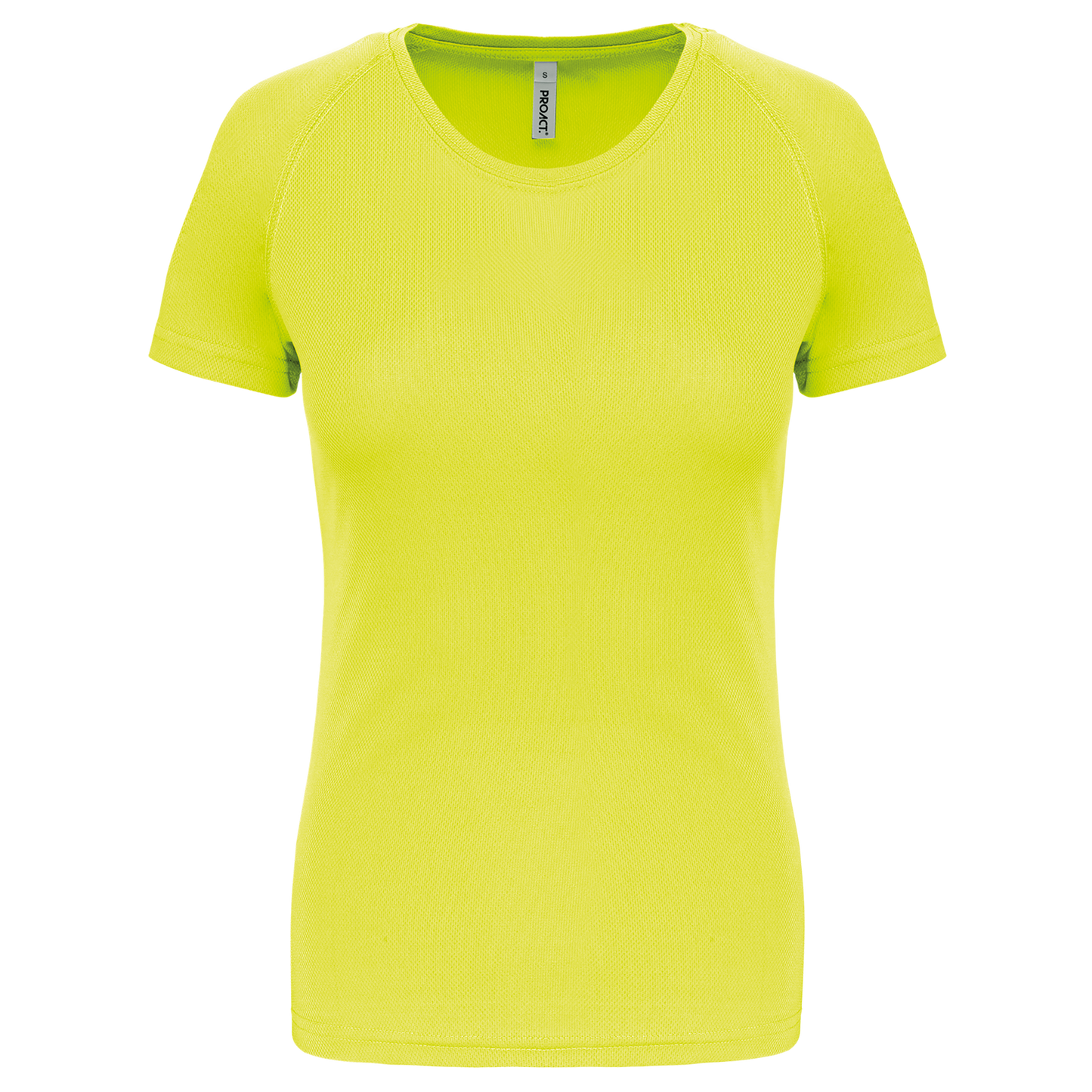 T-shirt de sport femme Proact PA439 en coloris Fluorescent Yellow - Personnalisation express 1h