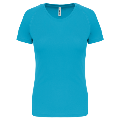 T-shirt de sport femme Proact PA439 en coloris Light Turquoise - Personnalisation express 1h