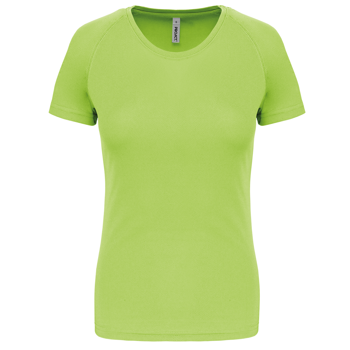 T-shirt de sport femme Proact PA439 en coloris Lime - Personnalisation express 1h