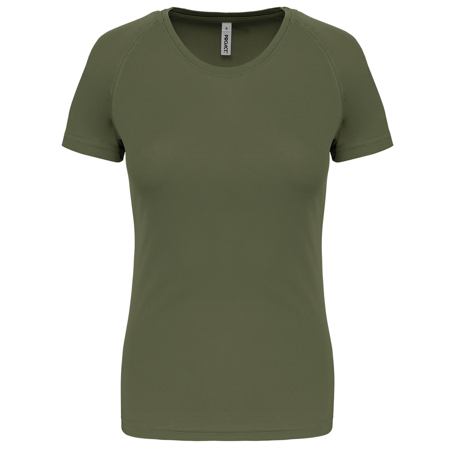 T-shirt de sport femme Proact PA439 en coloris Olive - Personnalisation express 1h