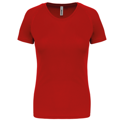 T-shirt de sport femme Proact PA439 en coloris Red - Personnalisation express 1h