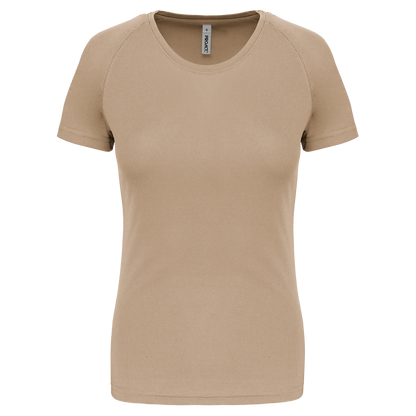 T-shirt de sport femme Proact PA439 en coloris Sand - Personnalisation express 1h