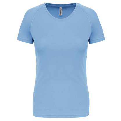 T-shirt de sport femme Proact PA439 en coloris Sky Blue - Personnalisation express 1h