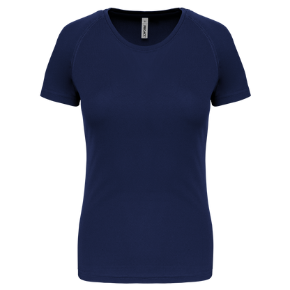 T-shirt de sport femme Proact PA439 en coloris Sporty Navy - Personnalisation express 1h