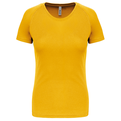 T-shirt de sport femme Proact PA439 en coloris True Yellow - Personnalisation express 1h