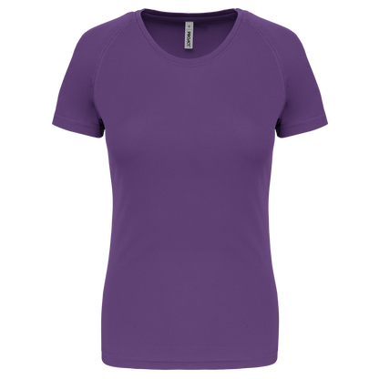 T-shirt de sport femme Proact PA439 en coloris Violet - Personnalisation express 1h