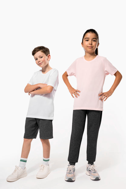 T-shirt sport manches courtes enfant PA445 - Personnalisation express 1h à Biscarrosse Plage