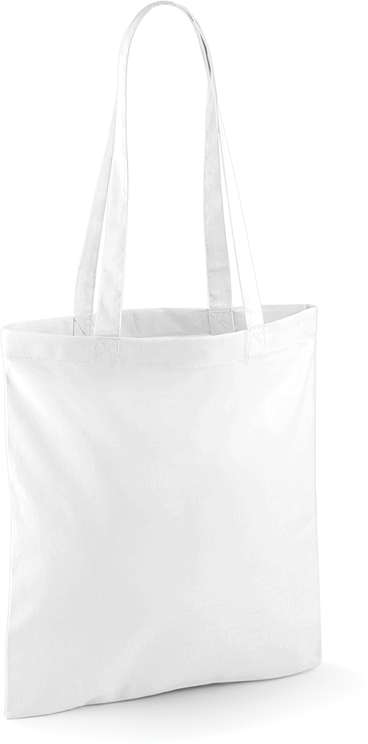 Tote bag W101 Westford Mill blanc personnalisable - COCO PYLA Biscarrosse Plage