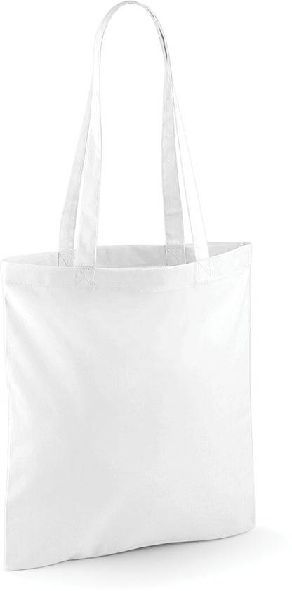 Tote bag W101 Westford Mill blanc personnalisable - COCO PYLA Biscarrosse Plage