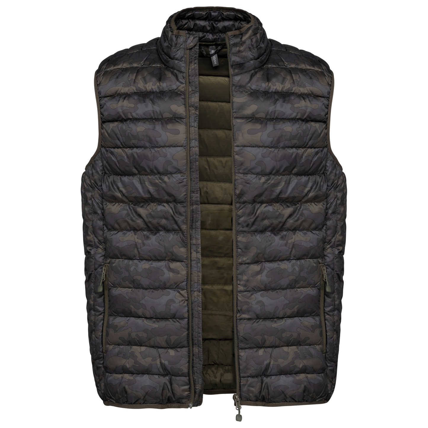 Bodywarmer homme K6113 vue de face coloris Jungle Camo