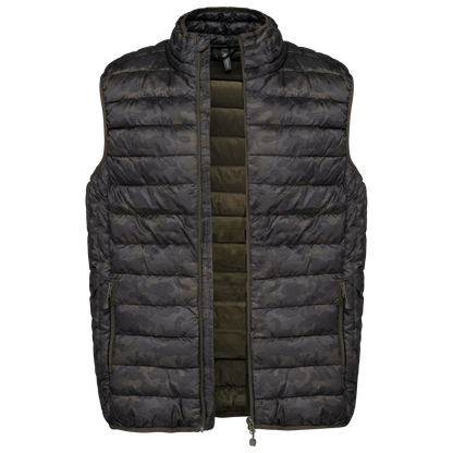 Bodywarmer homme K6113 vue de face coloris Jungle Camo
