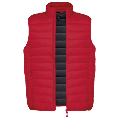 Bodywarmer homme K6113 vue de face coloris Red