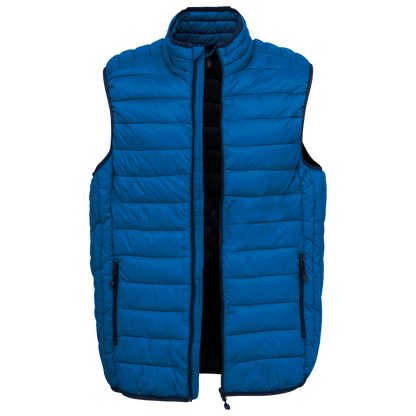 Bodywarmer K6113 vue de face coloris Light Royal Blue