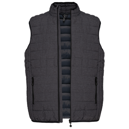 Bodywarmer K6113 vue de face coloris Marl Dark Grey