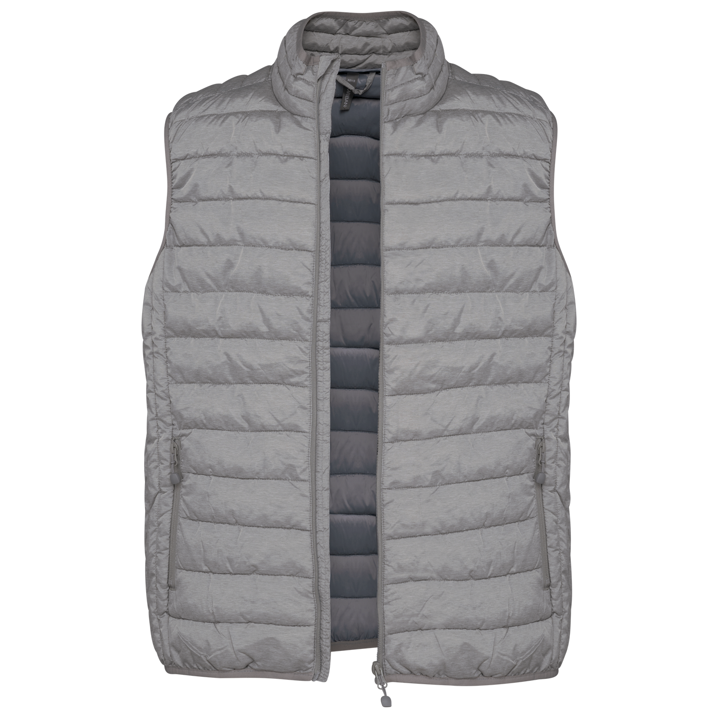 Doudoune K6113 vue de face coloris Marl Silver