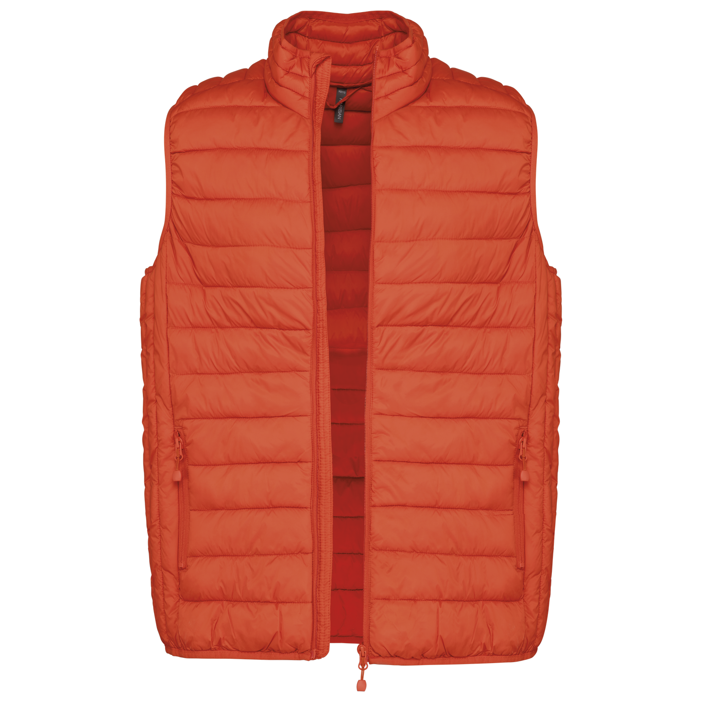 Doudoune K6113 Kariban vue de face coloris Burnt Ochre