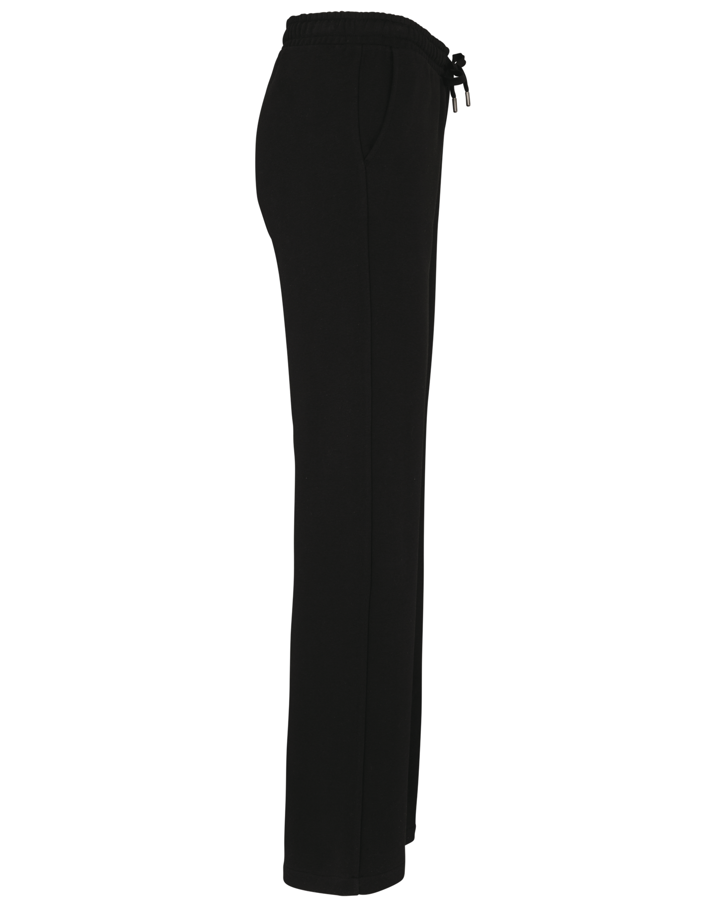 Pantalon jogging femme NS707 Native Spirit Black côté French Terry 300g bio