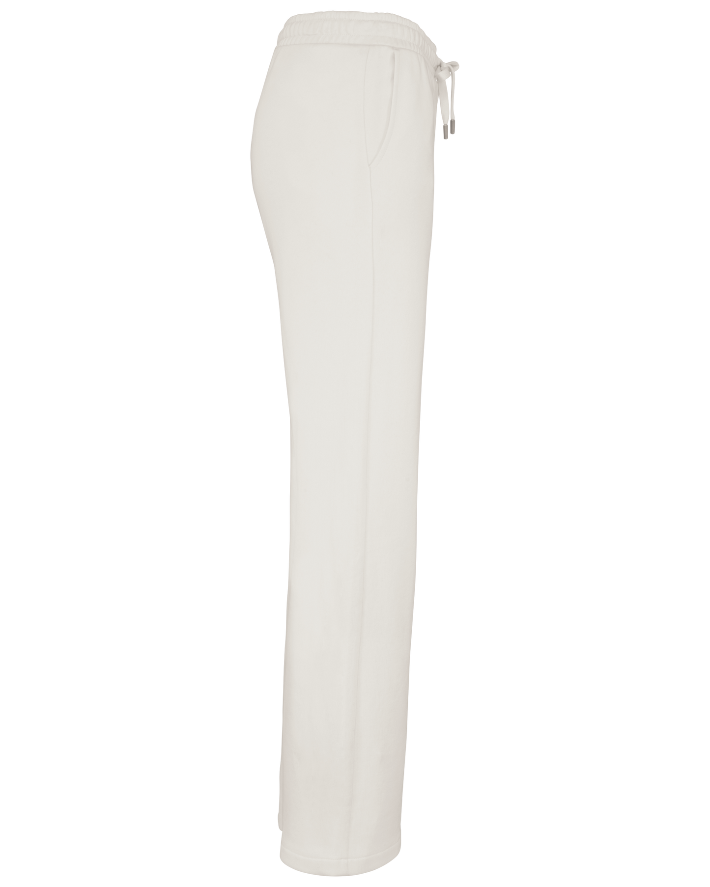 Pantalon jogging femme NS707 Native Spirit Ivory côté French Terry 300g bio