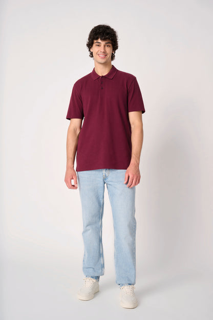 Polo piqué homme IB220 iDeal Basic 200g/m² - Grammage élevé pour un porté qualitatif exceptionnel