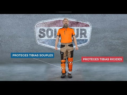 ACPT - Protège-tibias souples SOLIDUR - Personnalisation express 1h