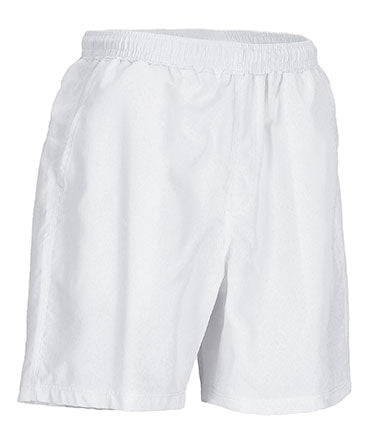 Short de sport DRIVE Valento blanc homme polyester respirant - personnalisation 1h Biscarrosse