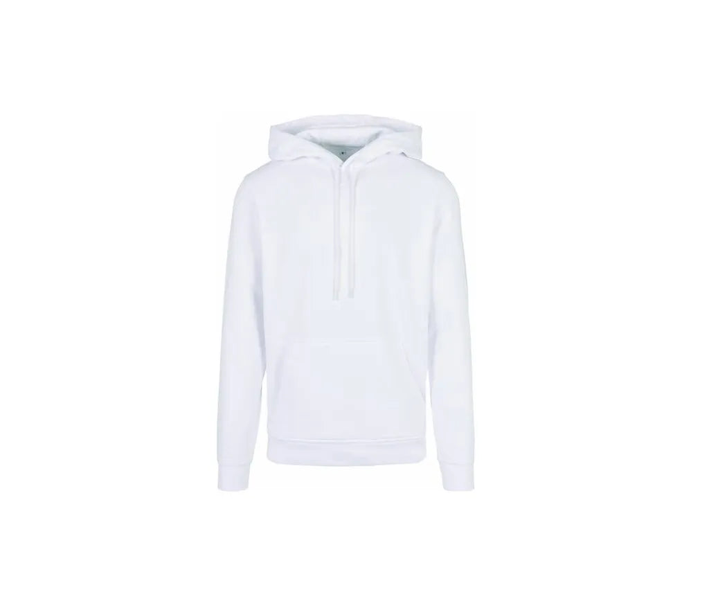 Sweat capuche blanc BYBB001 Build Your Brand personnalisation express 1h COCO PYLA Biscarrosse
