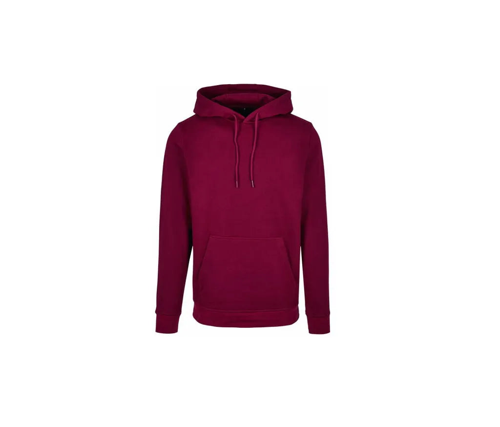 Sweat capuche bordeaux BYBB001 Build Your Brand personnalisation express 1h COCO PYLA
