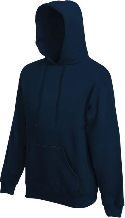 Sweat à capuche Fruit of the Loom SC62024 bleu marine personnalisation express 1h COCO PYLA Biscarrosse