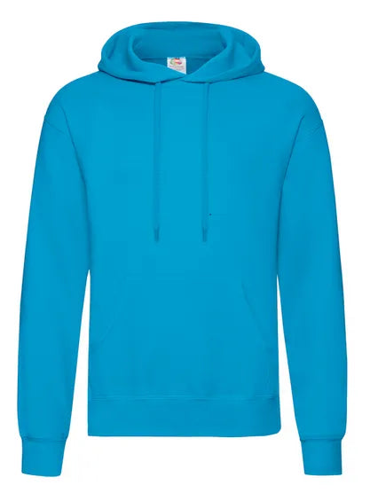 Sweat à capuche Fruit of the Loom SC62024 gris chiné foncé personnalisation express 1h COCO PYLA Biscarrosse