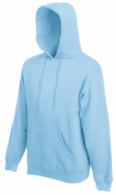 Sweat à capuche Fruit of the Loom SC62024 gris chiné personnalisation express 1h COCO PYLA Biscarrosse