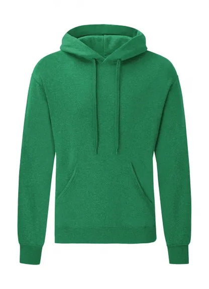 Sweat à capuche Fruit of the Loom SC62024 vert bouteille personnalisation express 1h COCO PYLA Biscarrosse