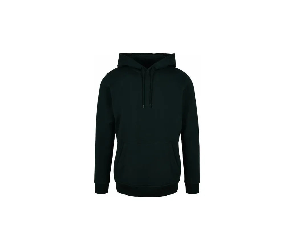 Sweat capuche noir BYBB001 Build Your Brand 240g/m² personnalisation 1h COCO PYLA Biscarrosse
