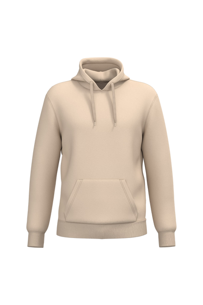 Sweat à capuche recyclé K4041 KARIBAN Light Sand - 280g/m²