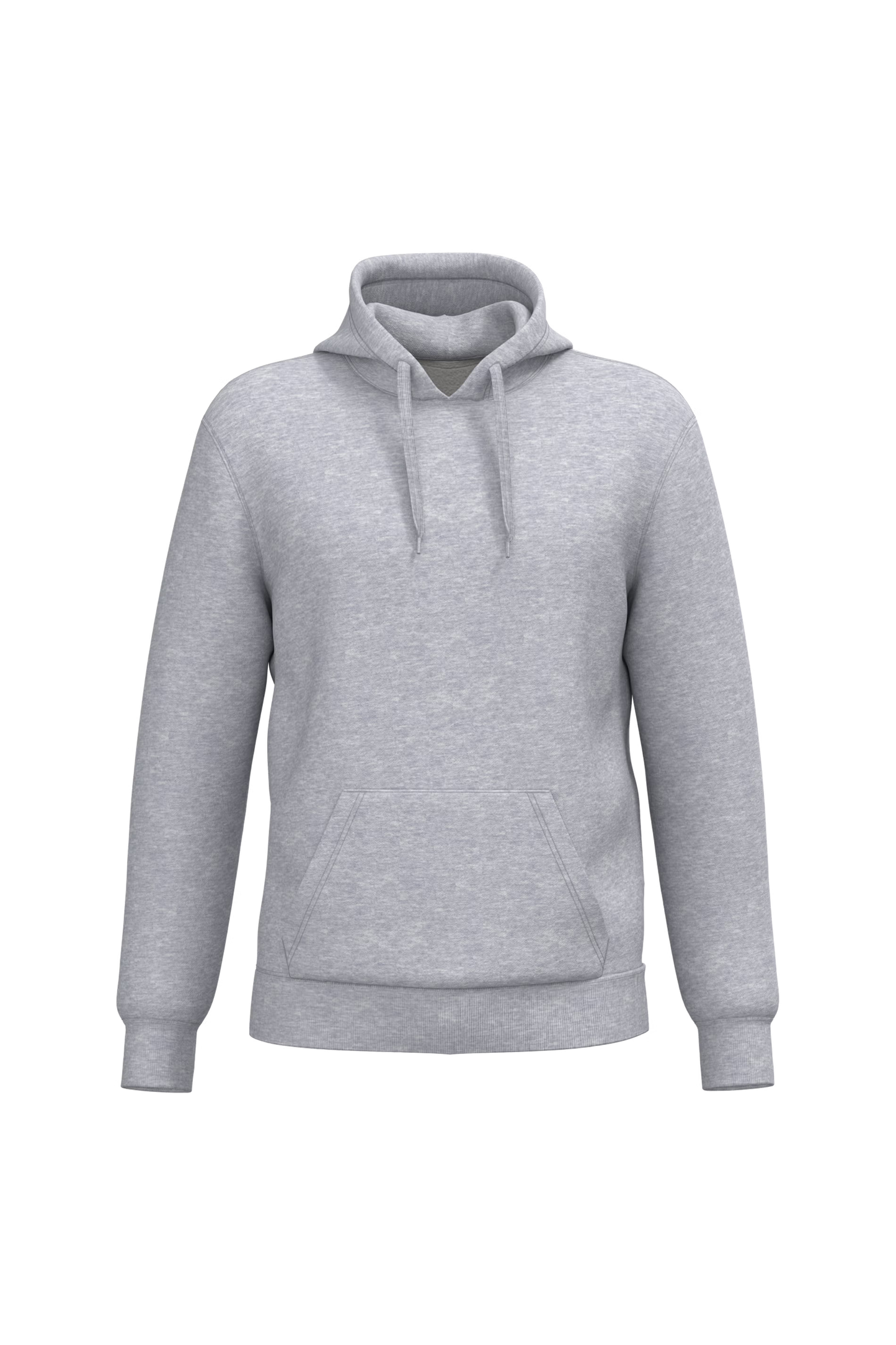 Sweat à capuche recyclé K4041 KARIBAN Oxford Grey - 280g/m²