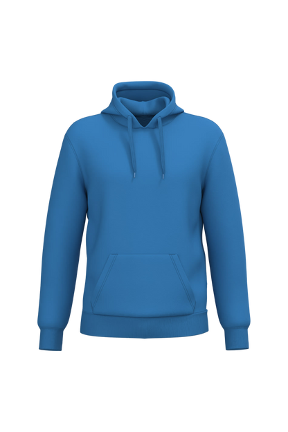 Sweat à capuche recyclé K4041 KARIBAN bleu royal clair - 280g/m²