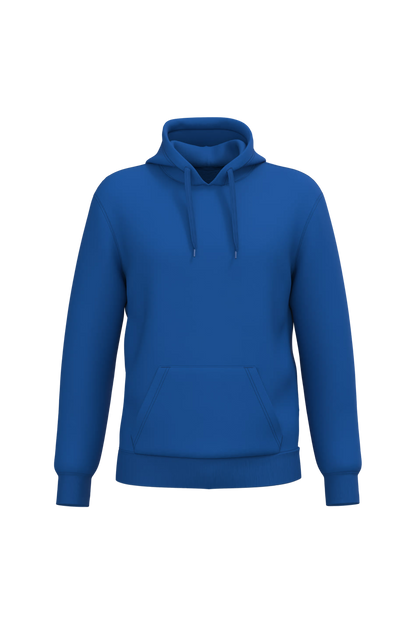 Sweat à capuche recyclé K4041 KARIBAN bleu royal - 280g/m²