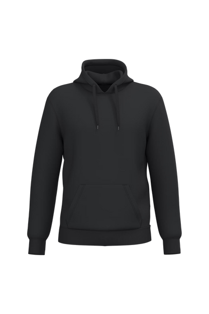 Sweat à capuche recyclé K4041 KARIBAN noir - 280g/m²