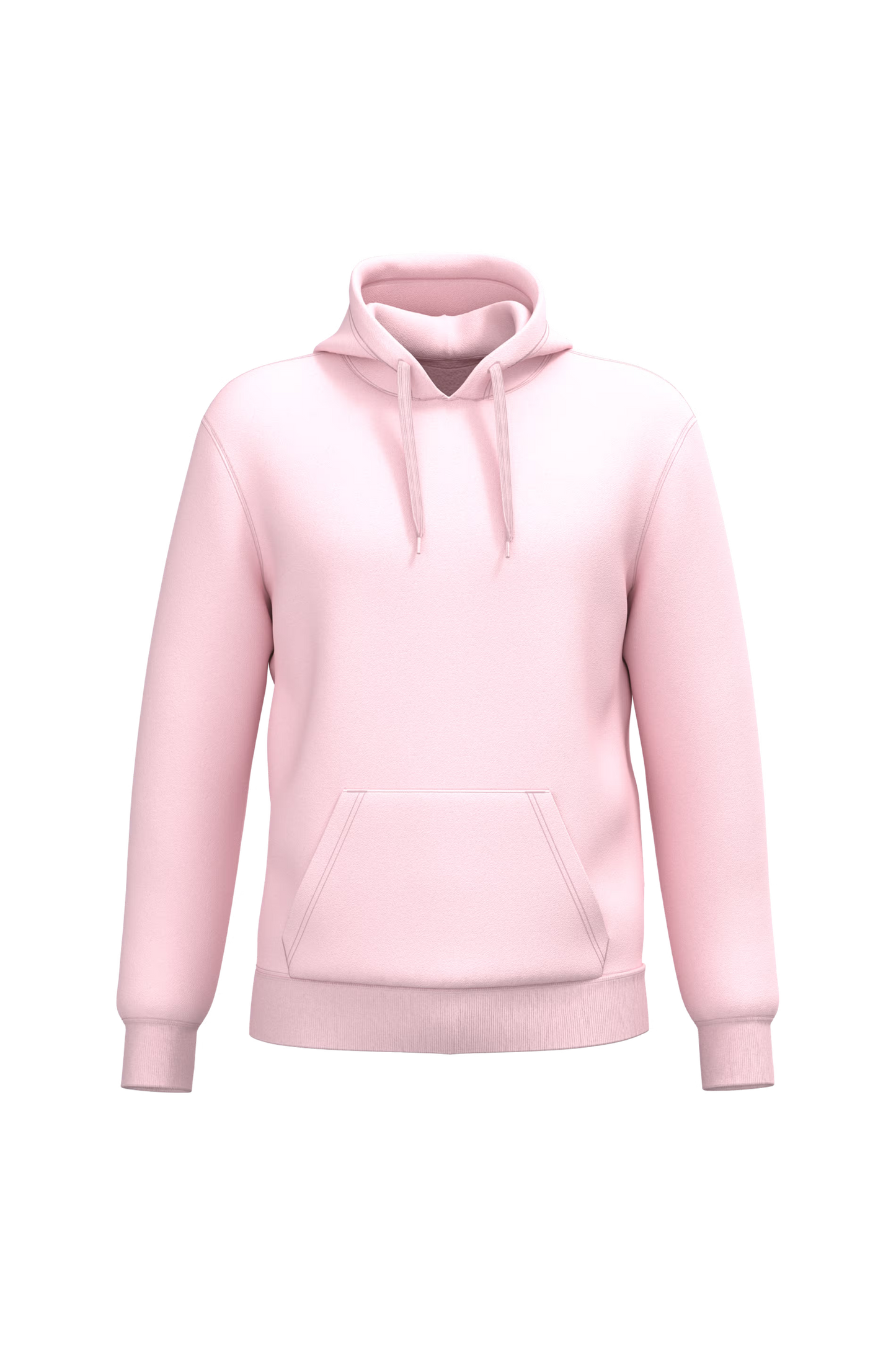 Sweat à capuche recyclé K4041 KARIBAN rose pâle - 280g/m²